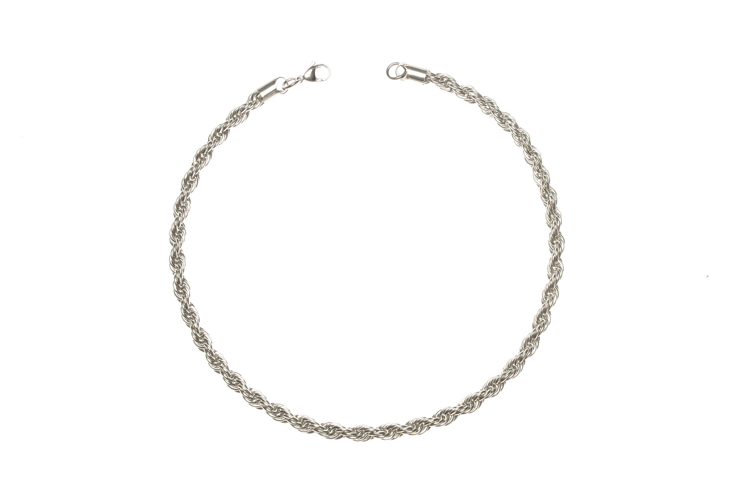 (23 inch long) 7mm wide rope chain