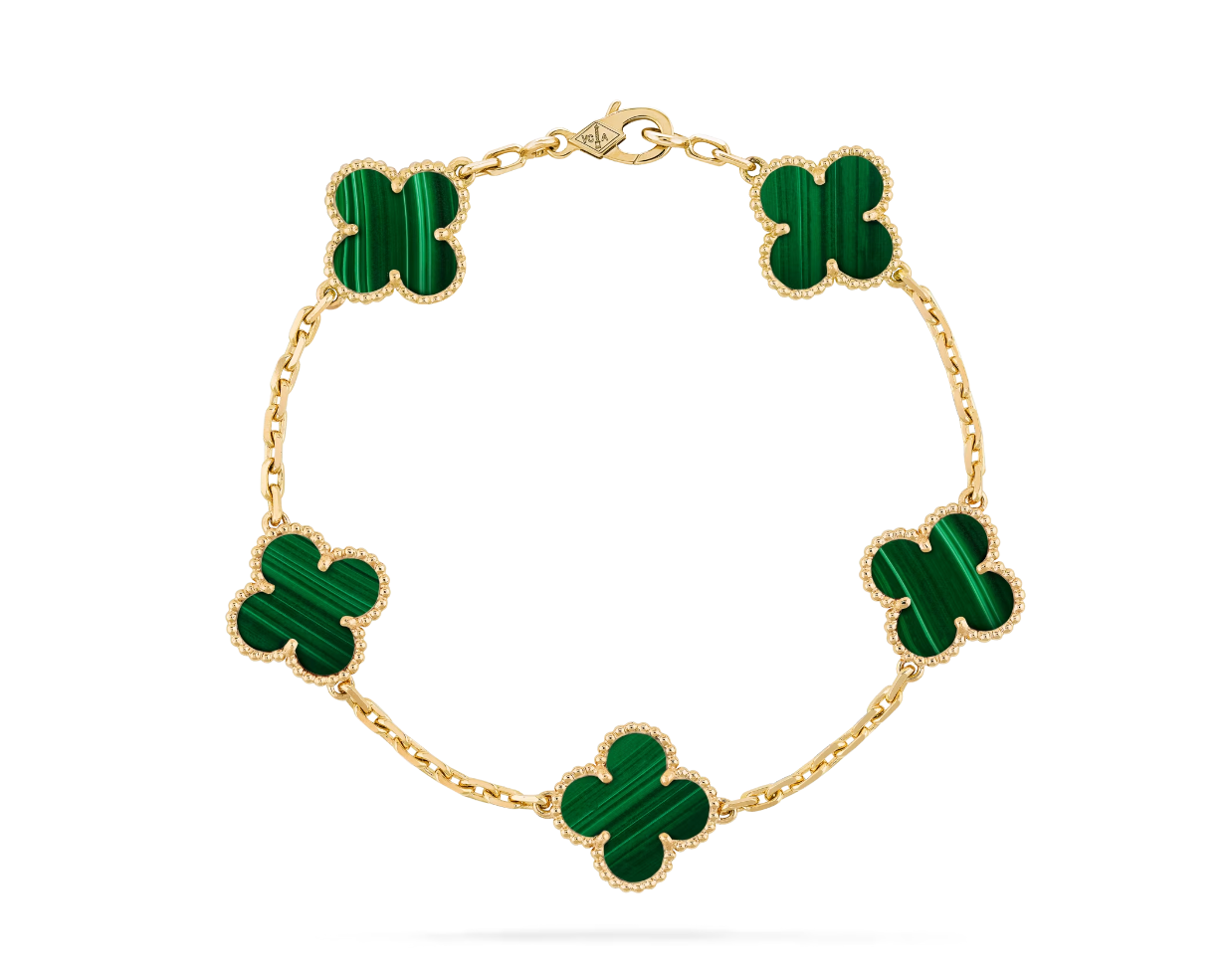 Four leaf clover bracelet